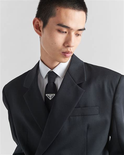 prada re nylon vest|Prada re nylon gabardine tie.